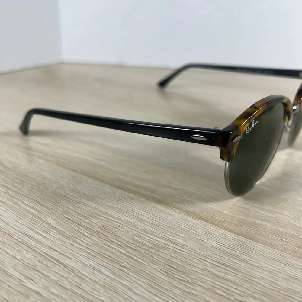 Ray-Ban RB4246 1157 Clubround Sunglasses Havana 51-19-145